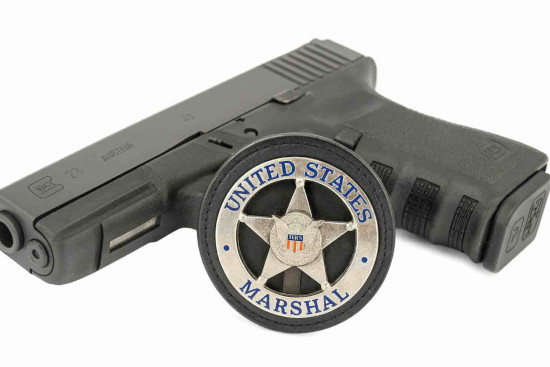 U.S.Marshal Federal Investigator steel door kick